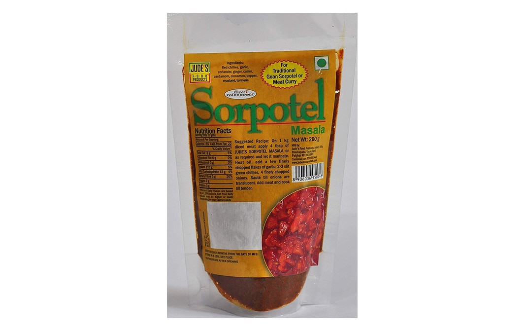 Jude's Sorpotel Masala    Pack  200 grams